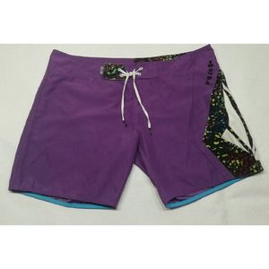 Volcom purple board shorts size 13 Juniors